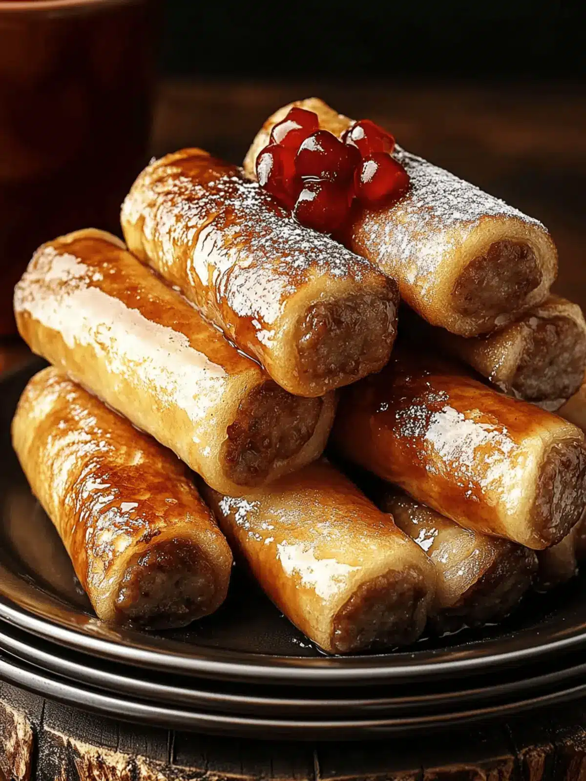 Sausage French Toast Roll-Ups: The Perfect Grab-and-Go Breakfast 4 Sausage French Toast Roll-Ups