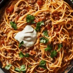 Taco Spaghetti: One-Pot Wonder for Quick Family Dinners 10 Taco Spaghetti
