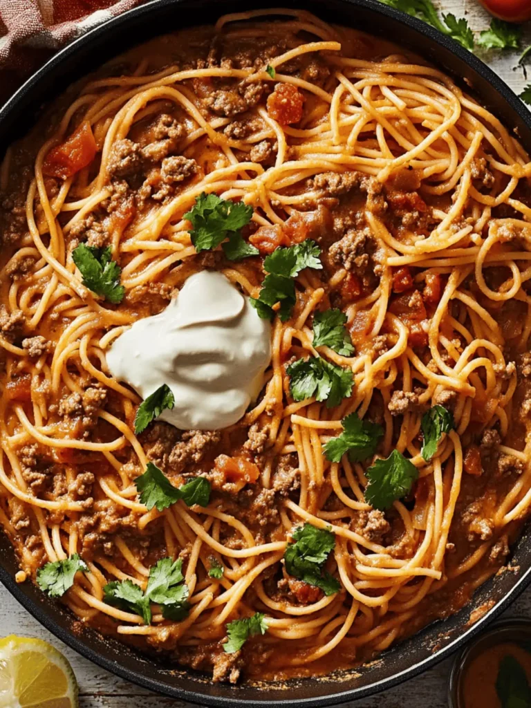 Taco Spaghetti