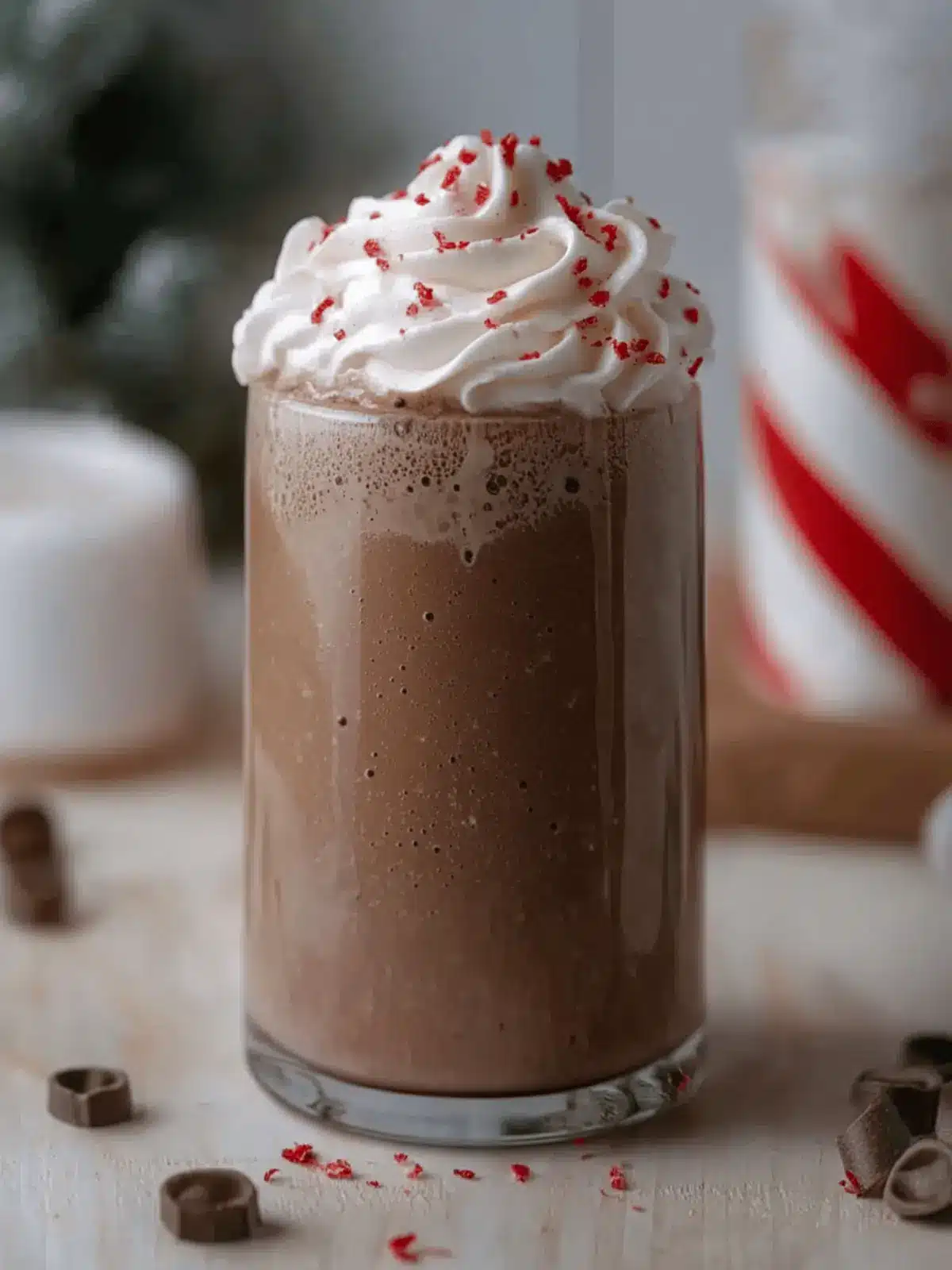 Delicious Starbucks Peppermint Mocha Frappuccino at Home 3 Starbucks Peppermint Mocha Frappuccino