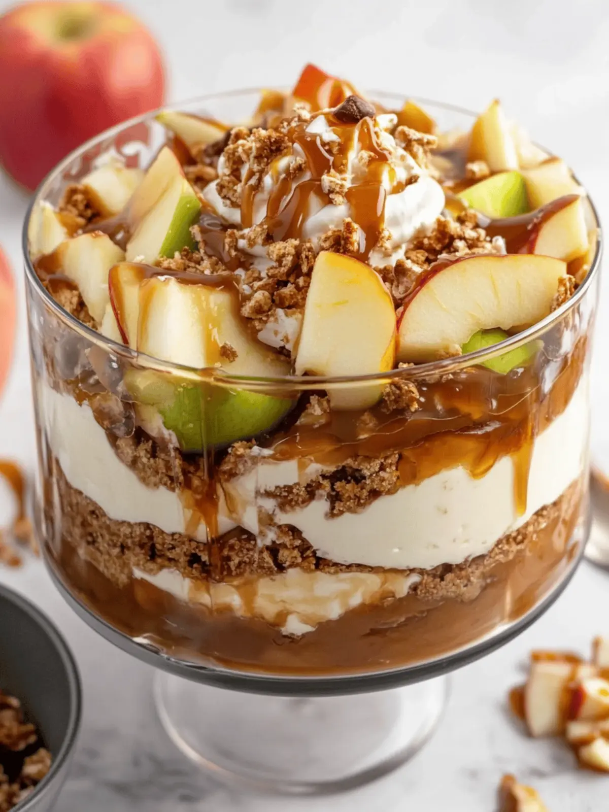 Delicious Caramel Apple Cheesecake Trifle You'll Love 5 Caramel Apple Cheesecake Trifle