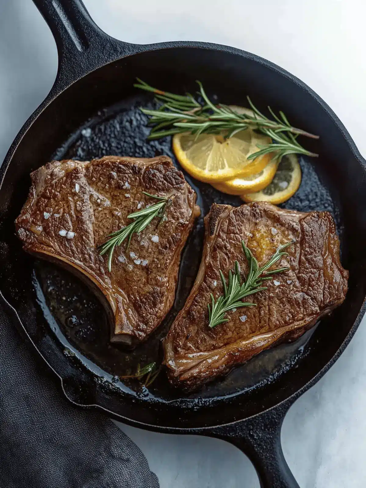 Cast Iron Skillet Steak