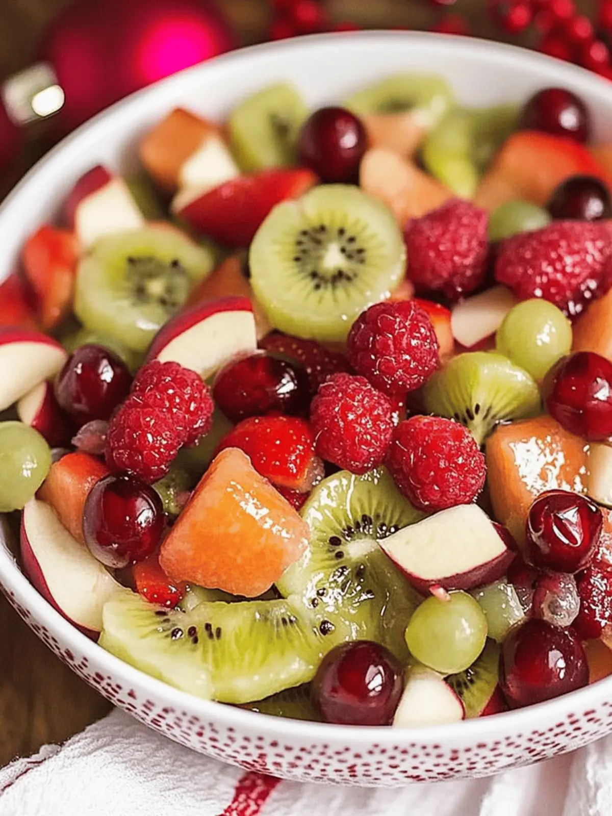 Festive Christmas Fruit Salad: A Joyful Holiday Delight 3 Christmas Fruit Salad