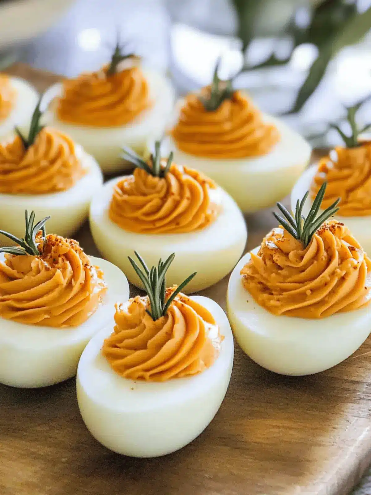 Thanksgiving Appetizer Deviled Eggs with a Savory Twist 3 Thanksgiving Appetizer Deviled Eggs