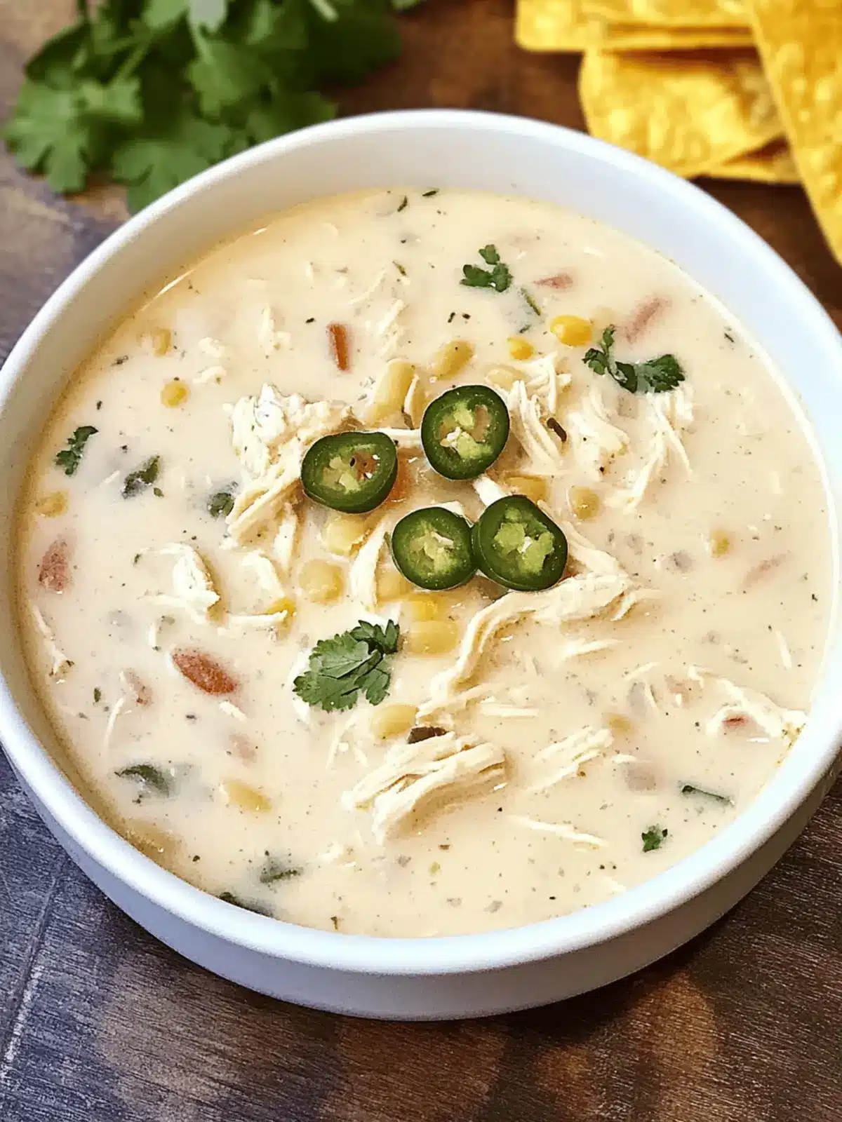 Creamy White Chicken Chili: Easy Comfort in Every Bite 4 Creamy White Chicken Chili
