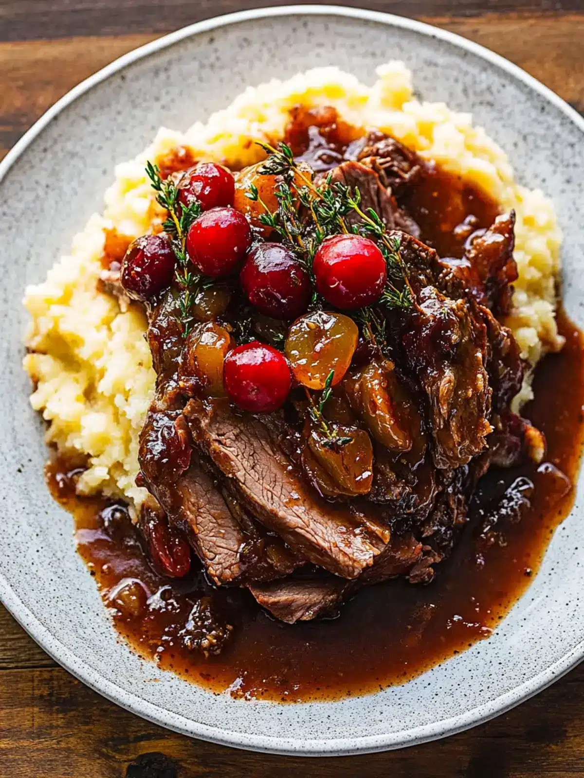 Cranberry Balsamic Roast Beef: The Ultimate Comfort Dinner 4 Cranberry Balsamic Roast Beef