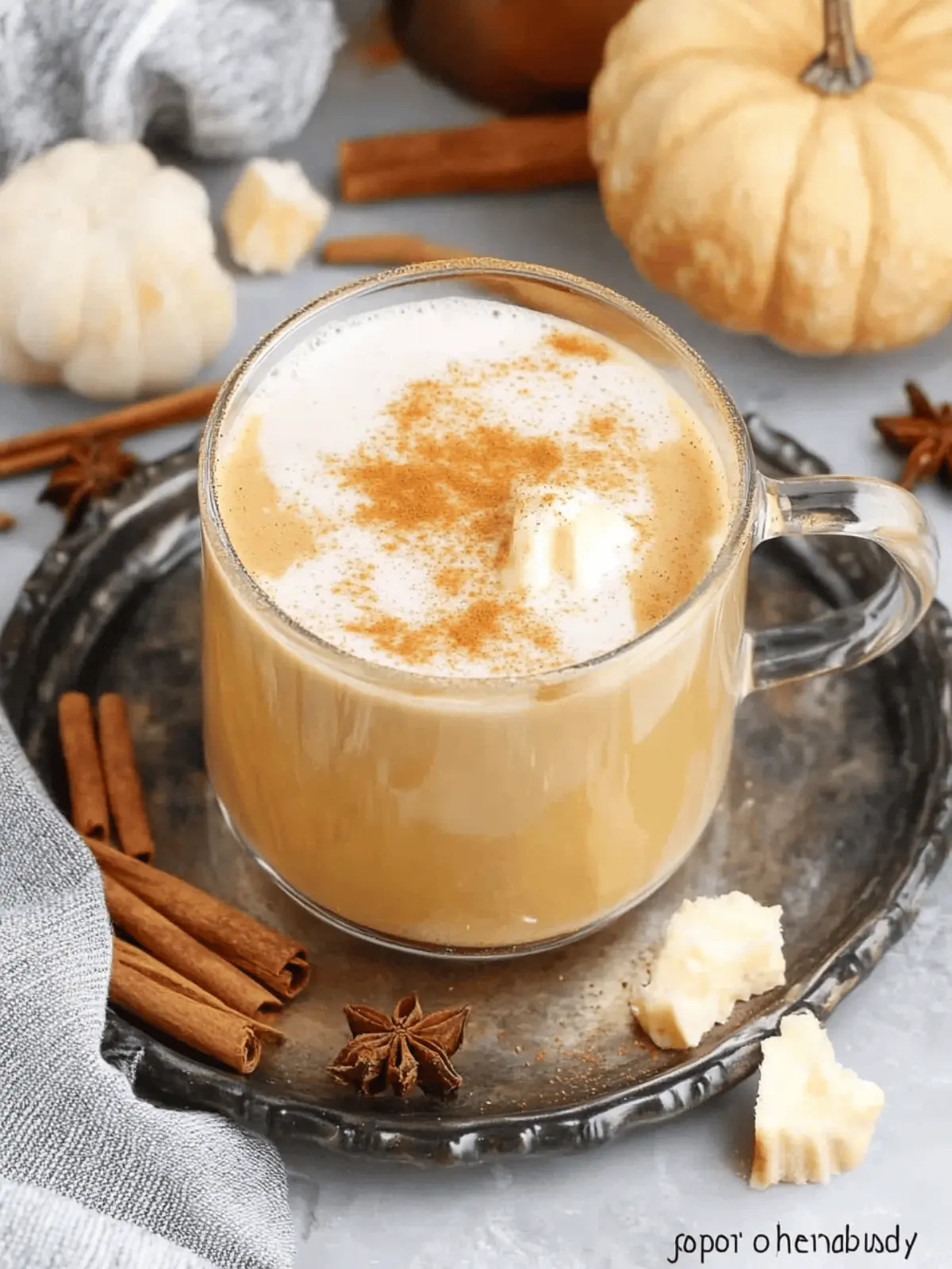 Pumpkin Spice Milk {Easy Pumpkin Milk}