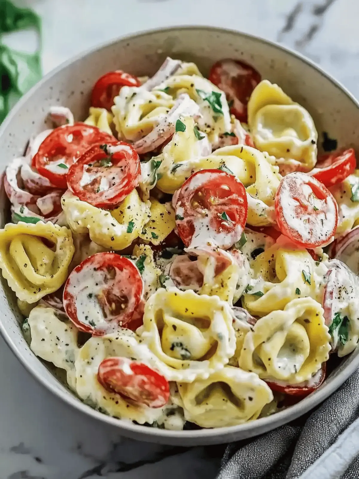 Fresh Grinder Tortellini Salad: A Zesty Summer Delight 3 Fresh Grinder Tortellini Salad