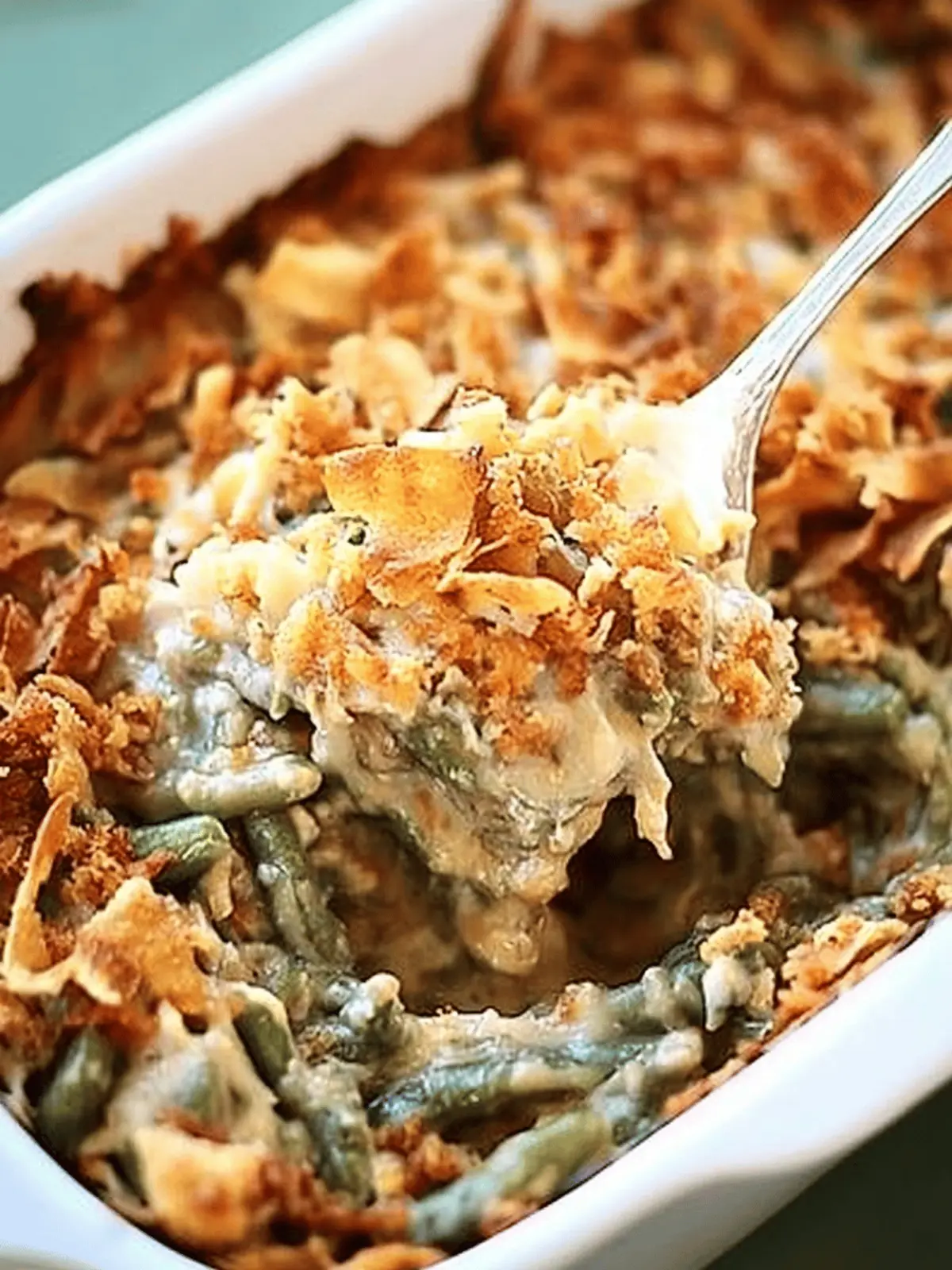 Ultimate Green Bean Casserole with Bacon and Cheese Bliss 3 Ultimate Green Bean Casserole