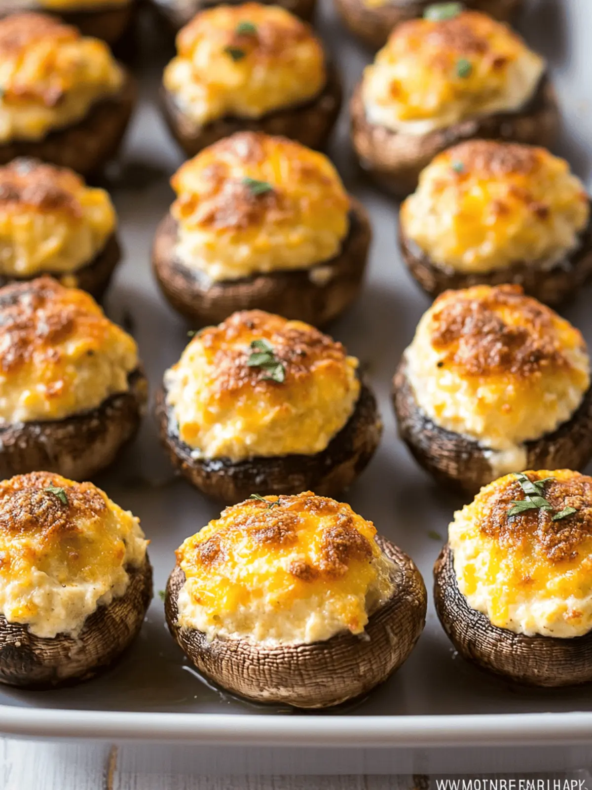 Cream Cheese Stuffed Mushrooms: A Cheesy Appetizer Delight 4 Cream Cheese Stuffed Mushrooms