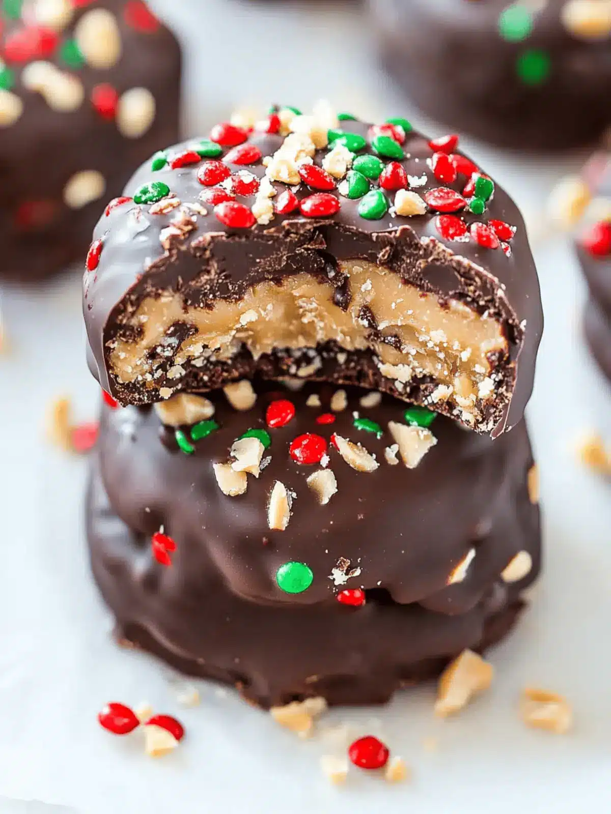 Chocolate Peanut Butter Stacks