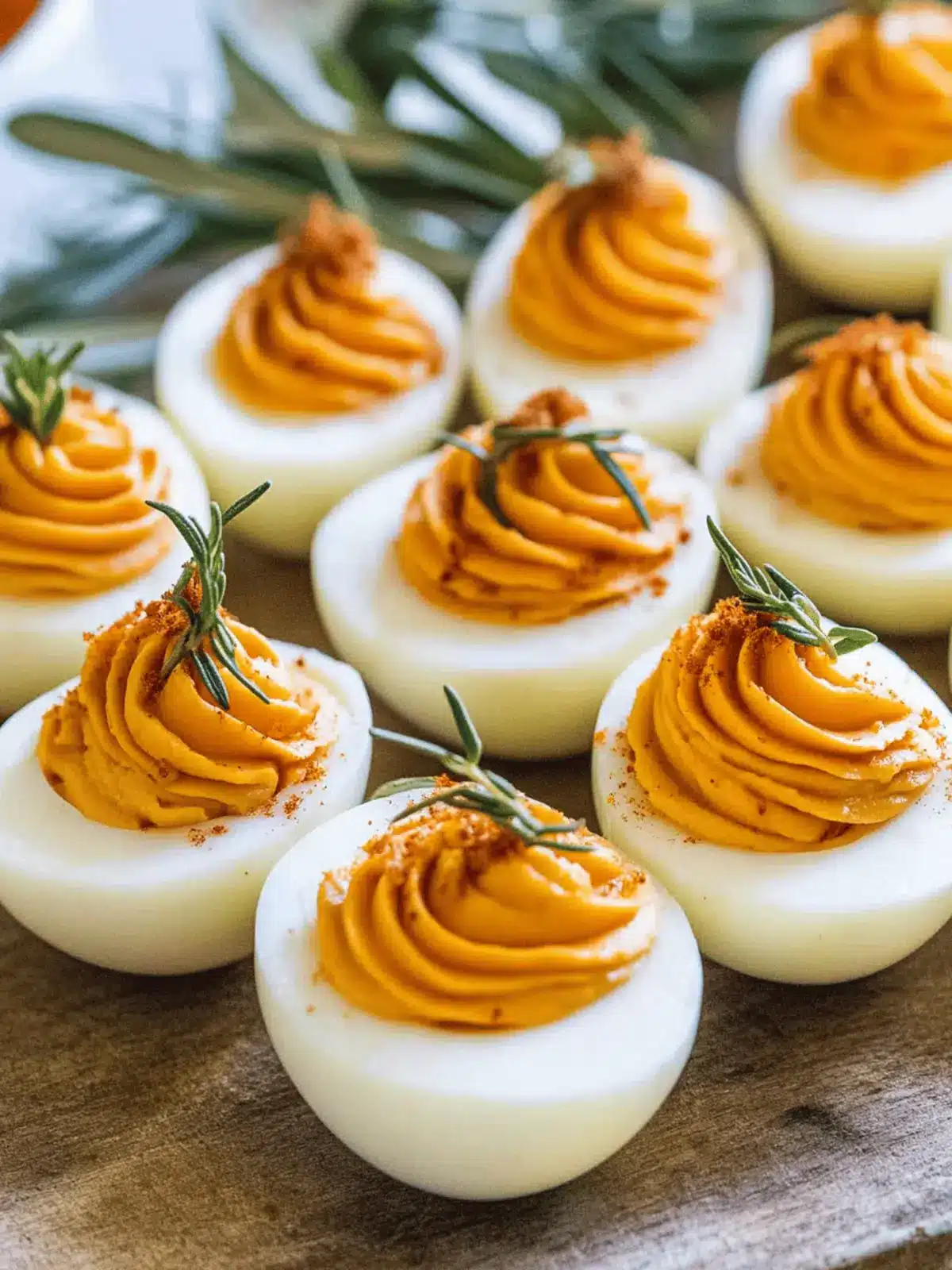 Thanksgiving Appetizer Deviled Eggs with a Savory Twist 5 Thanksgiving Appetizer Deviled Eggs