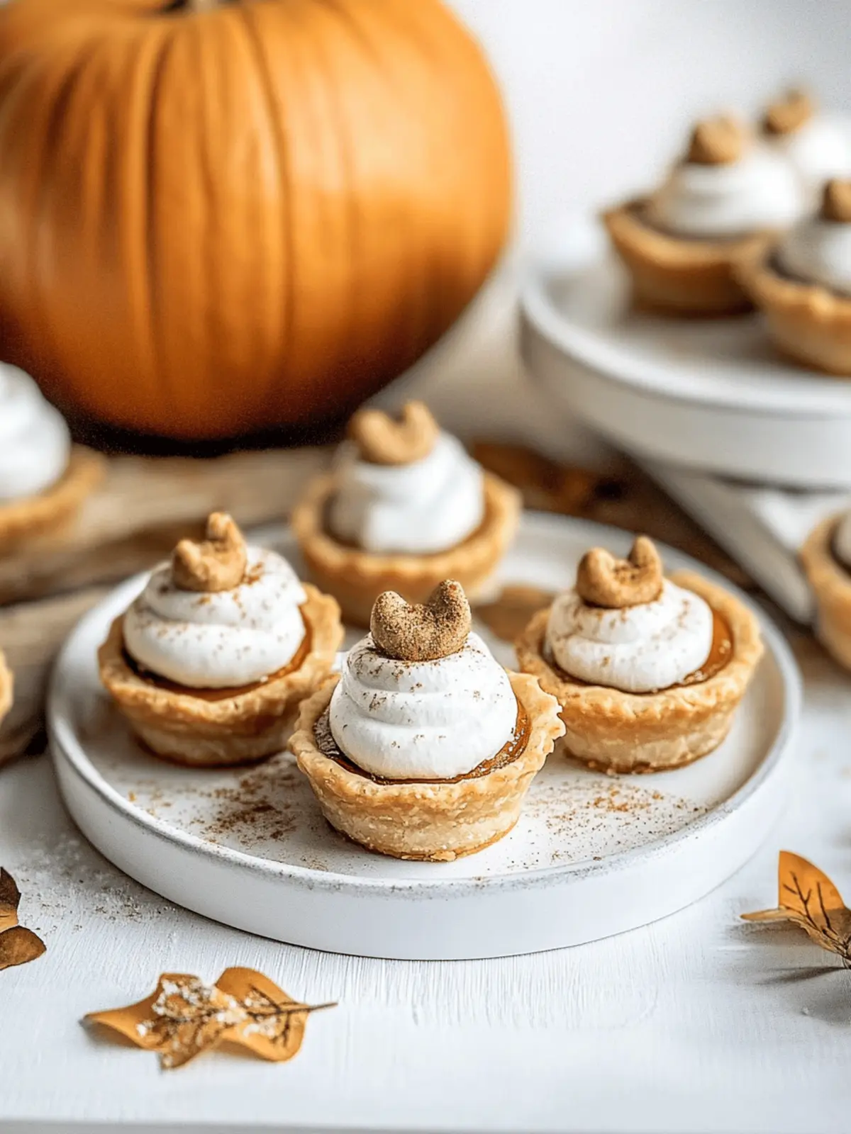Delicious Mini Pumpkin Pies for Effortless Thanksgiving Joy 2 Mini Pumpkin Pies