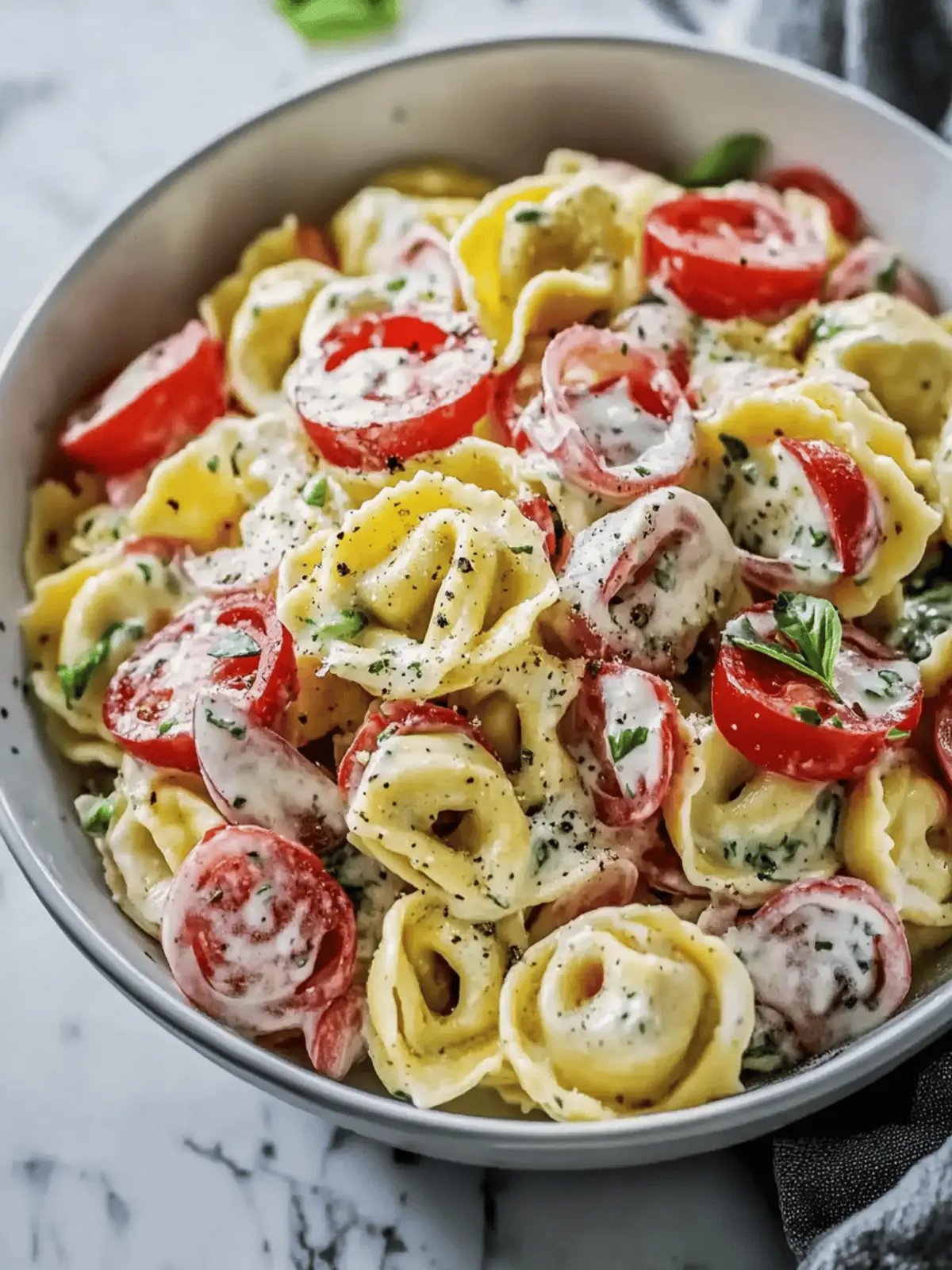 Fresh Grinder Tortellini Salad: A Zesty Summer Delight 2 Fresh Grinder Tortellini Salad