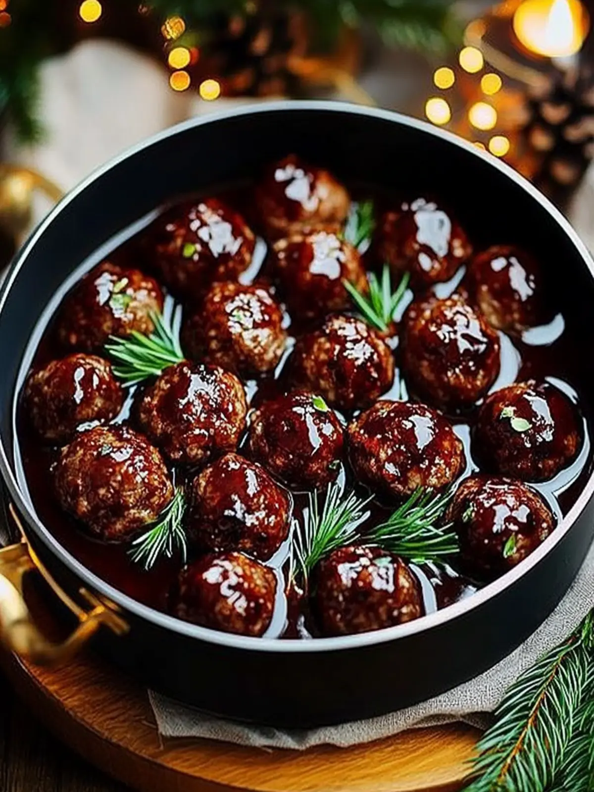 Irresistible Christmas Meatballs: Sweet & Savory Delight 3 Christmas Meatballs