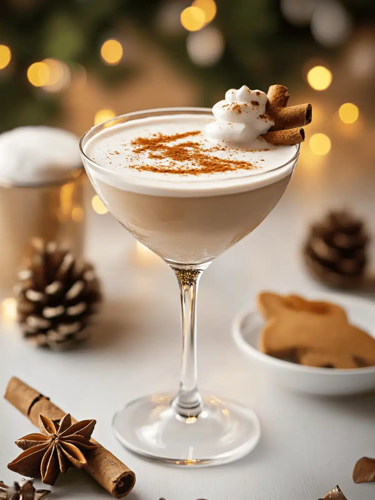 Creamy Gingerbread Martini: The Ultimate Holiday Indulgence 5 Gingerbread Martini