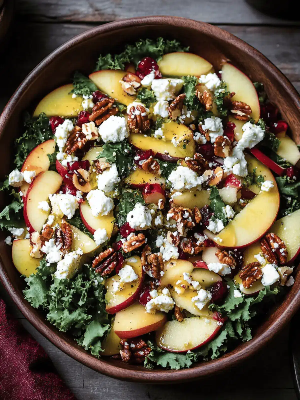 Autumn Harvest Honeycrisp Apple and Feta Salad