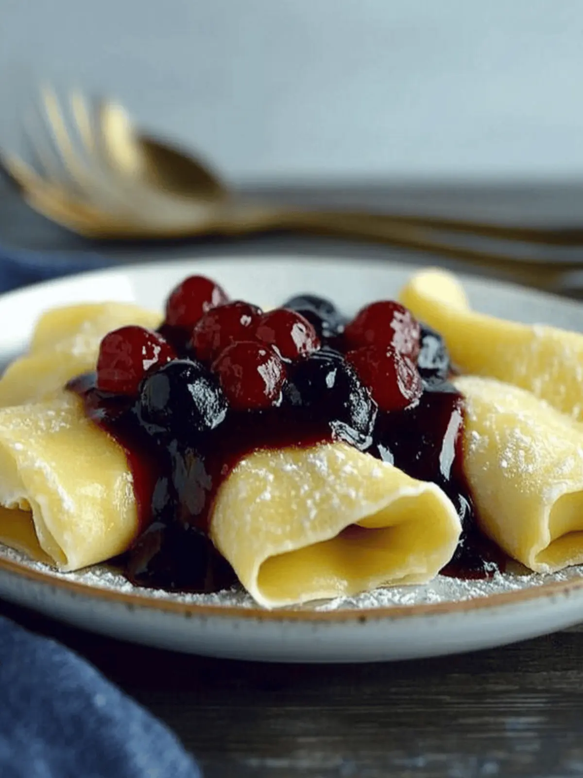Irresistible Blintzes with Cherry Filling You’ll Love 2 Blintzes