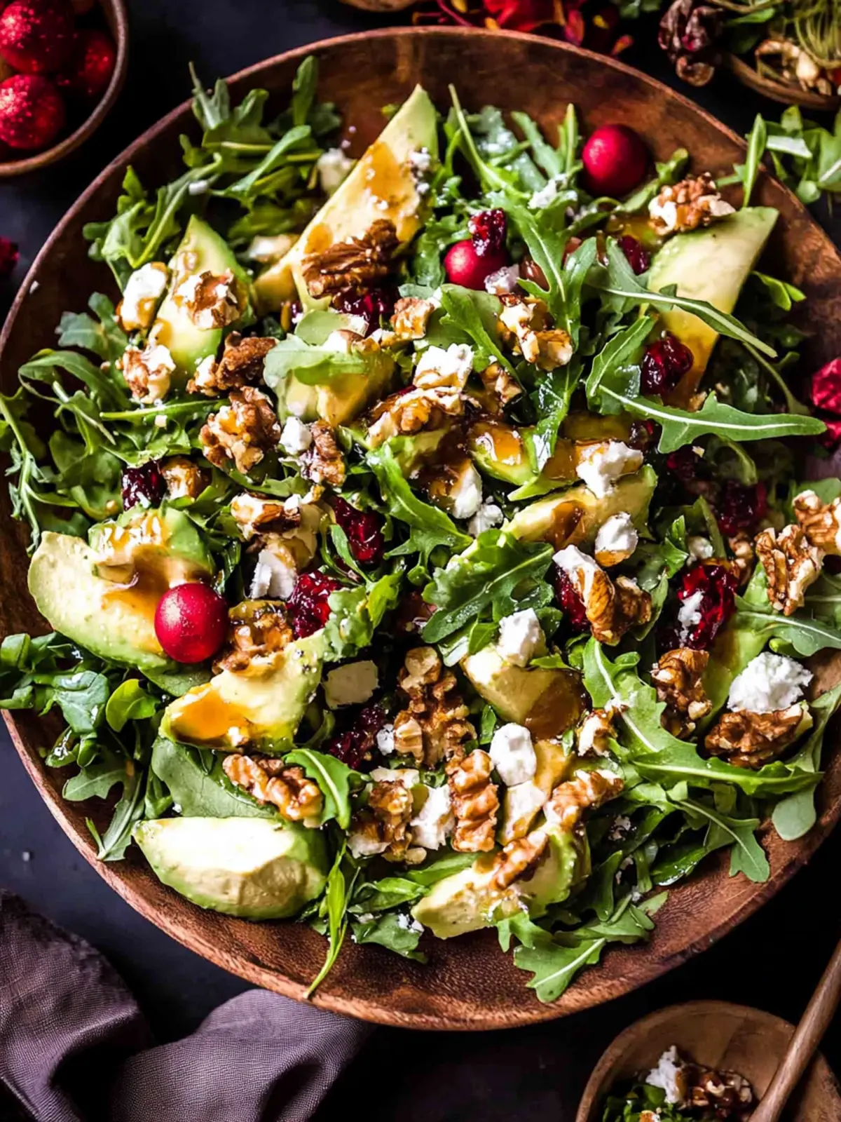 Festive Christmas Salad with Honey Mustard Dressing Delight 2 Christmas Salad with Honey Mustard Dressing