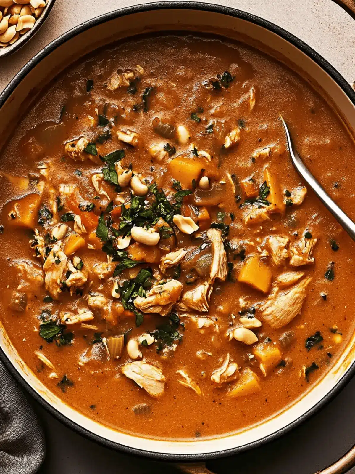 Savor West African-Inspired Chicken & Peanut Stew Tonight 4 West African-Inspired Chicken & Peanut Stew
