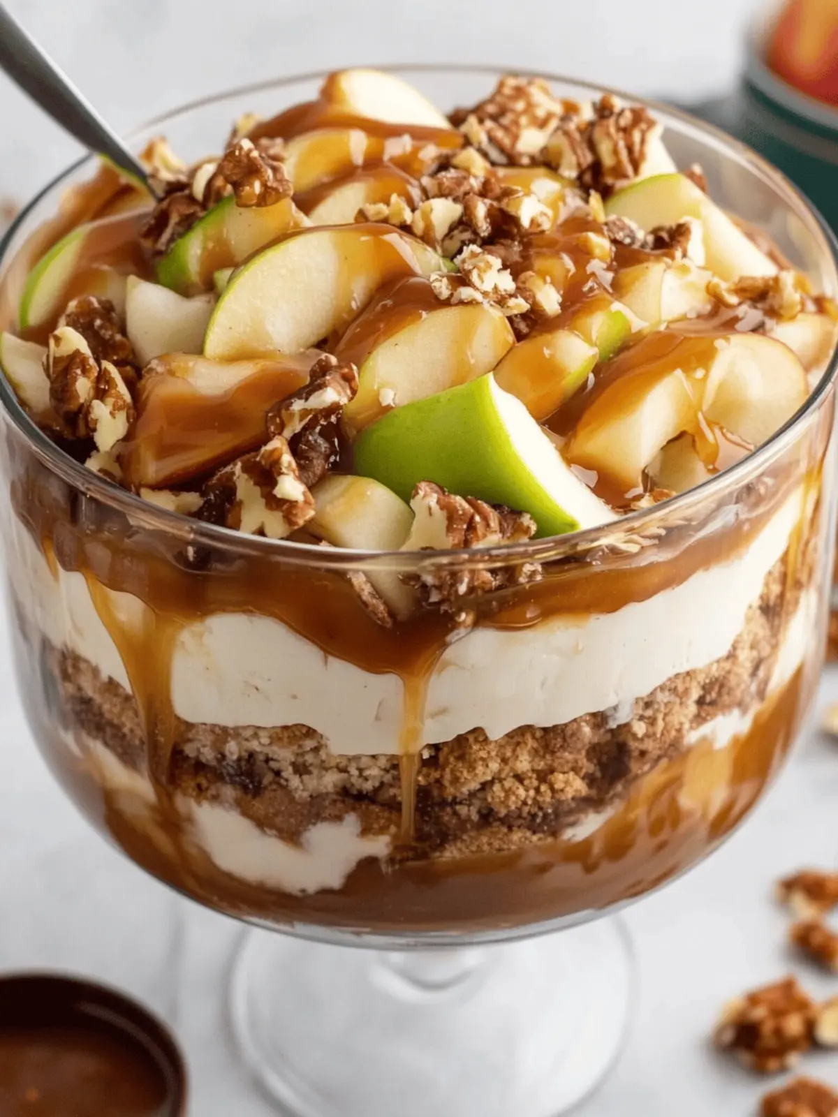 Delicious Caramel Apple Cheesecake Trifle You'll Love 4 Caramel Apple Cheesecake Trifle