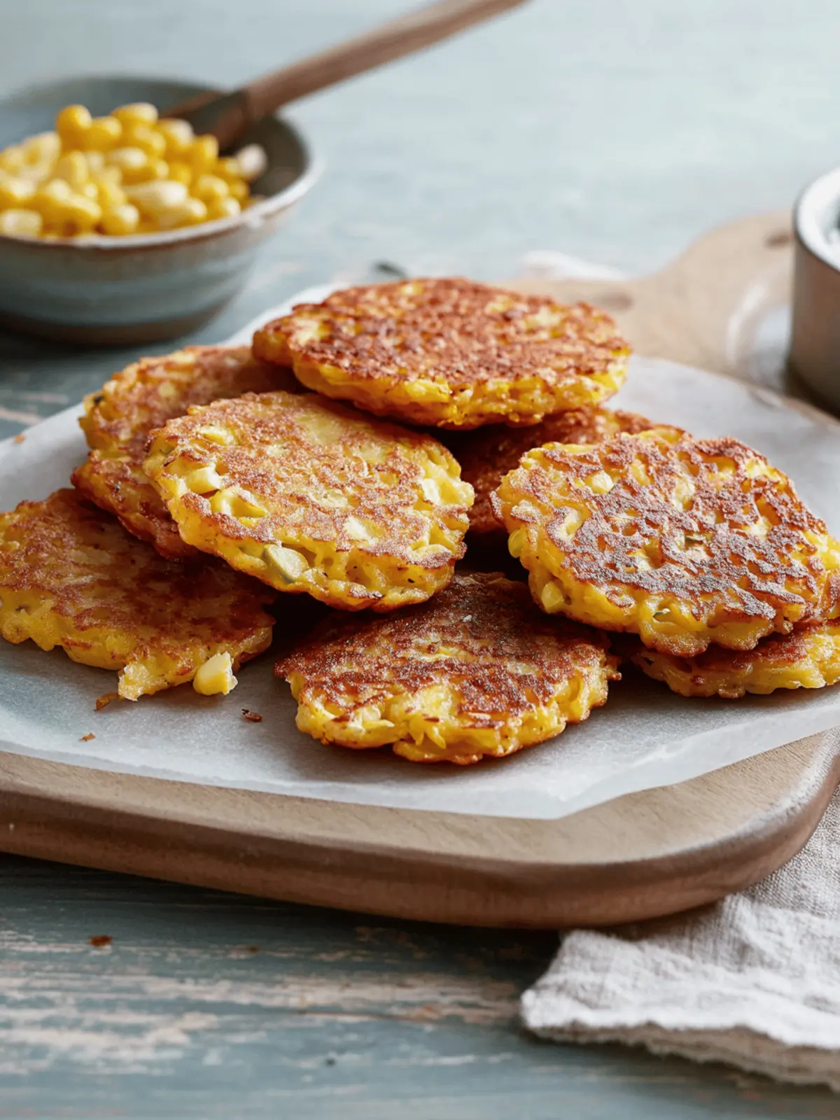 Crispy Sweetcorn Fritters Perfect for Easy Snacking 2 Sweetcorn fritters