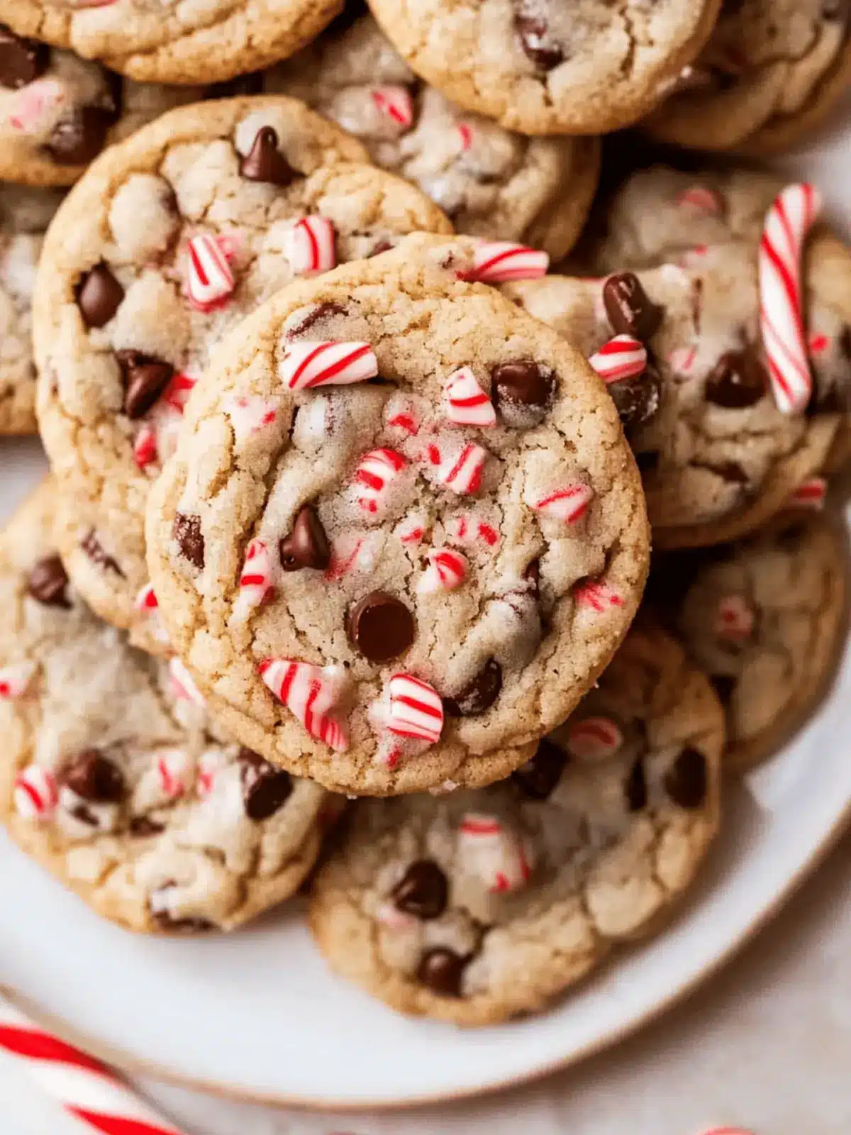Peppermint Chocolate Chip Cookies for Holiday Cheer 3 Peppermint Chocolate Chip Cookies