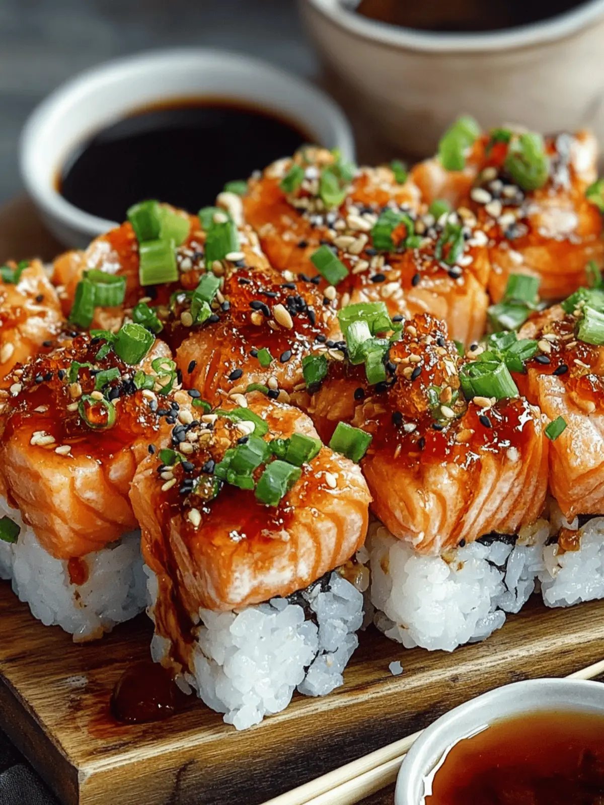 Delicious Spicy Salmon Sushi Bake: A Cozy Family Favorite 3 Spicy Salmon Sushi Bake