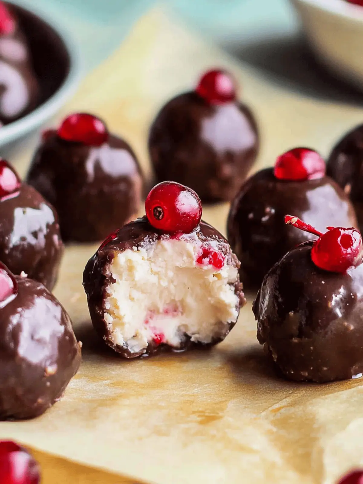 Irresistible Cherry Bourbon Balls for the Perfect Sweet Treat 2 Cherry Bourbon Balls