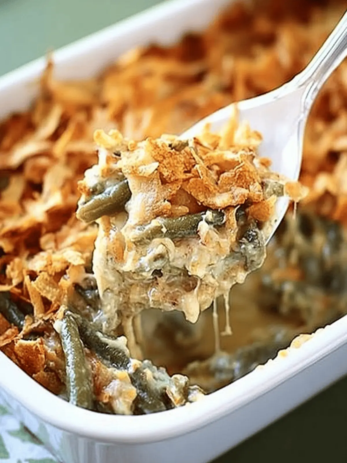 Ultimate Green Bean Casserole with Bacon and Cheese Bliss 4 Ultimate Green Bean Casserole
