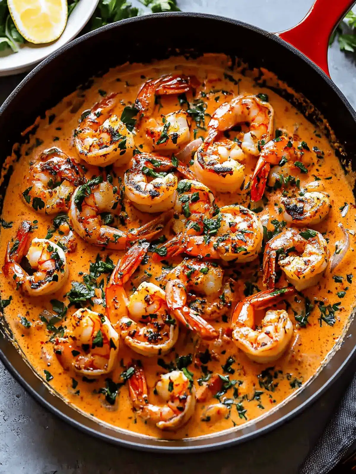 Creamy Garlic-Paprika Shrimp Skillet: Your Weeknight Delight 4 Creamy Garlic-paprika Shrimp Skillet