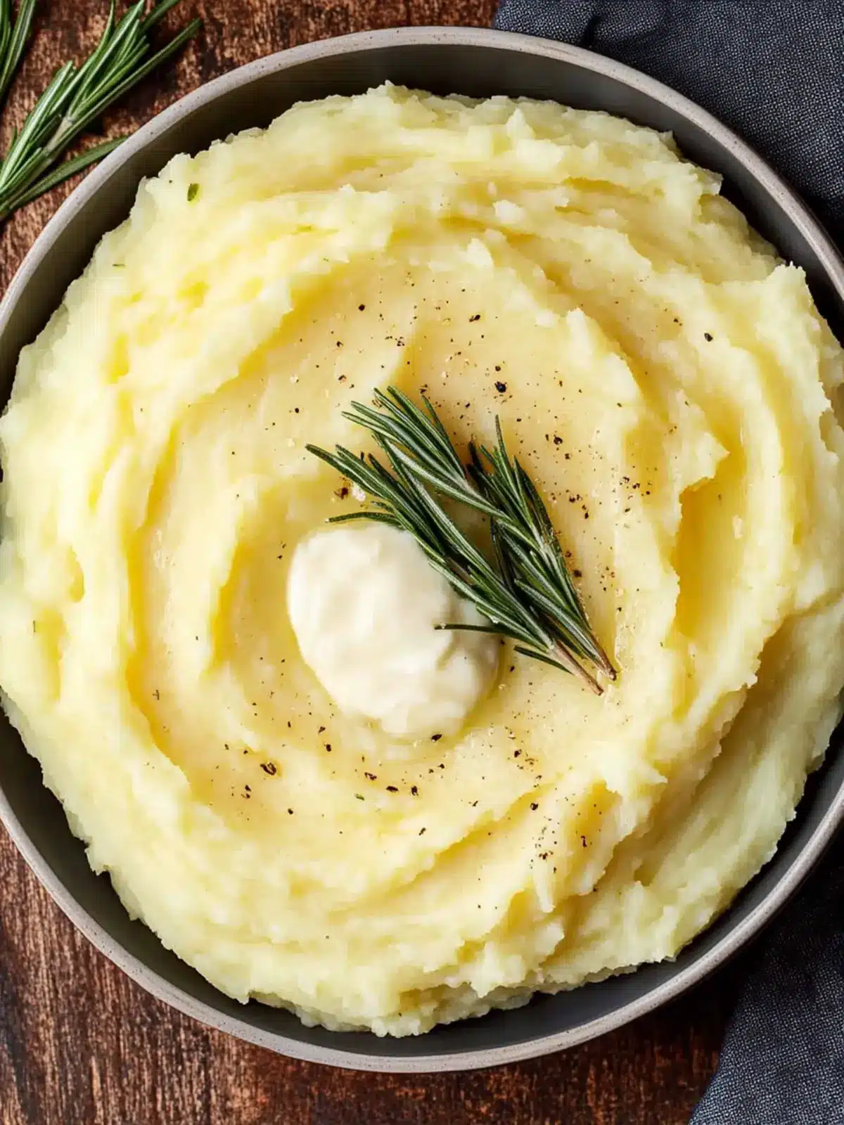 Savory Rosemary Garlic Mashed Potatoes for Ultimate Comfort 4 Rosemary Garlic Mashed Potatoes