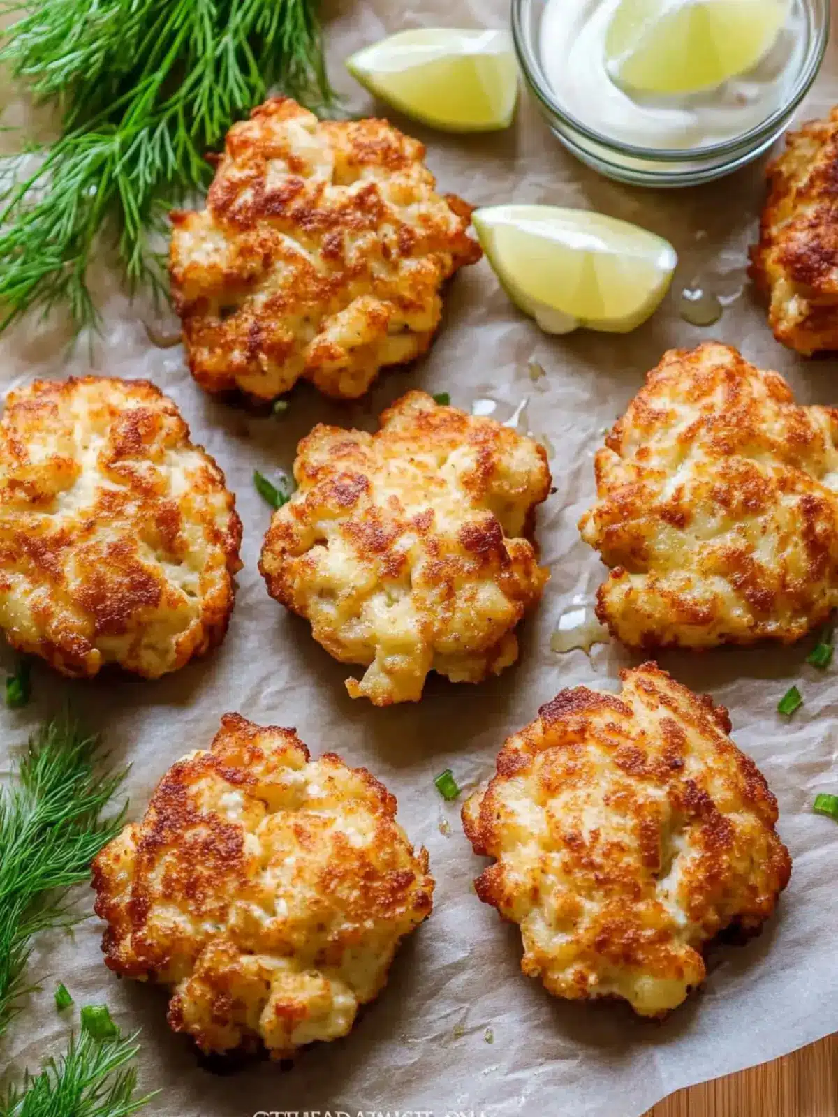 Cheesy Chicken Fritters