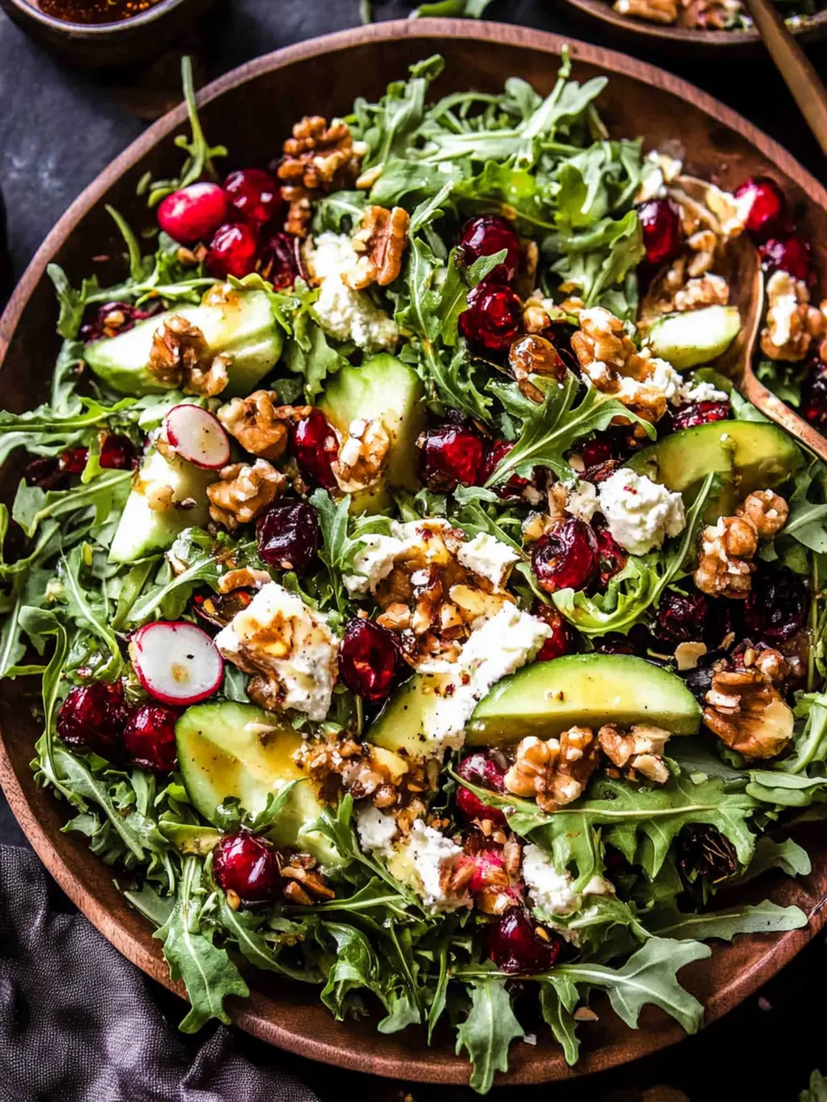 Festive Christmas Salad with Honey Mustard Dressing Delight 3 Christmas Salad with Honey Mustard Dressing