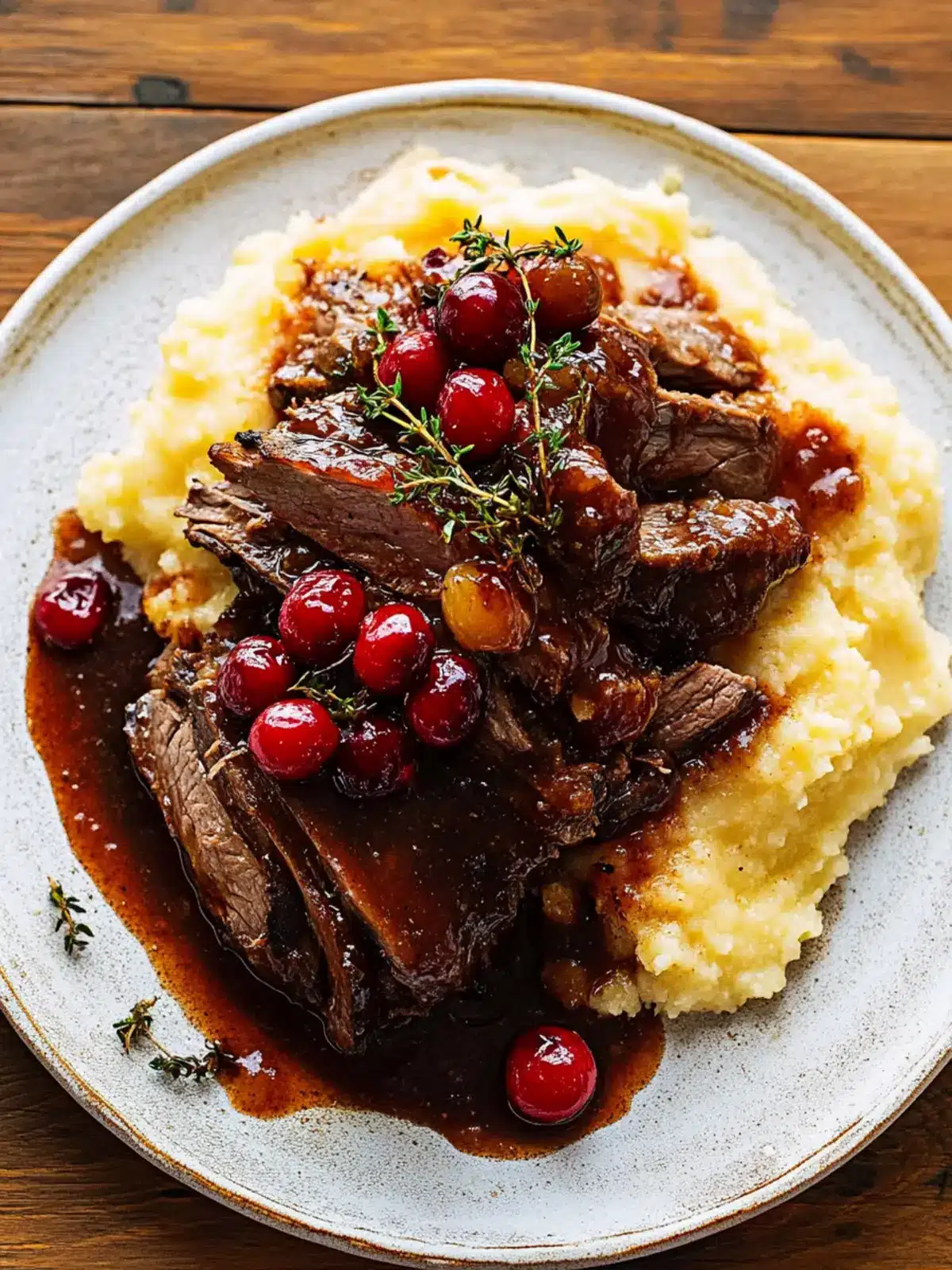 Cranberry Balsamic Roast Beef: The Ultimate Comfort Dinner 2 Cranberry Balsamic Roast Beef