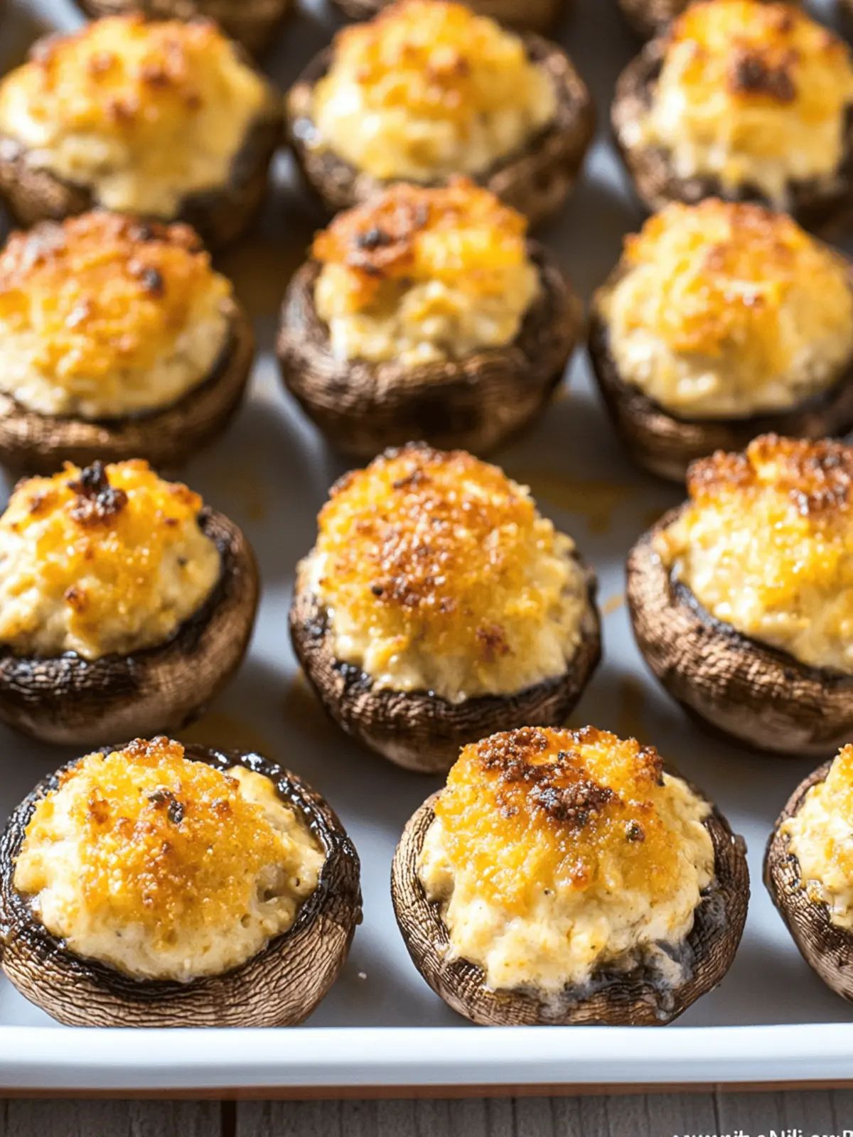 Cream Cheese Stuffed Mushrooms: A Cheesy Appetizer Delight 2 Cream Cheese Stuffed Mushrooms