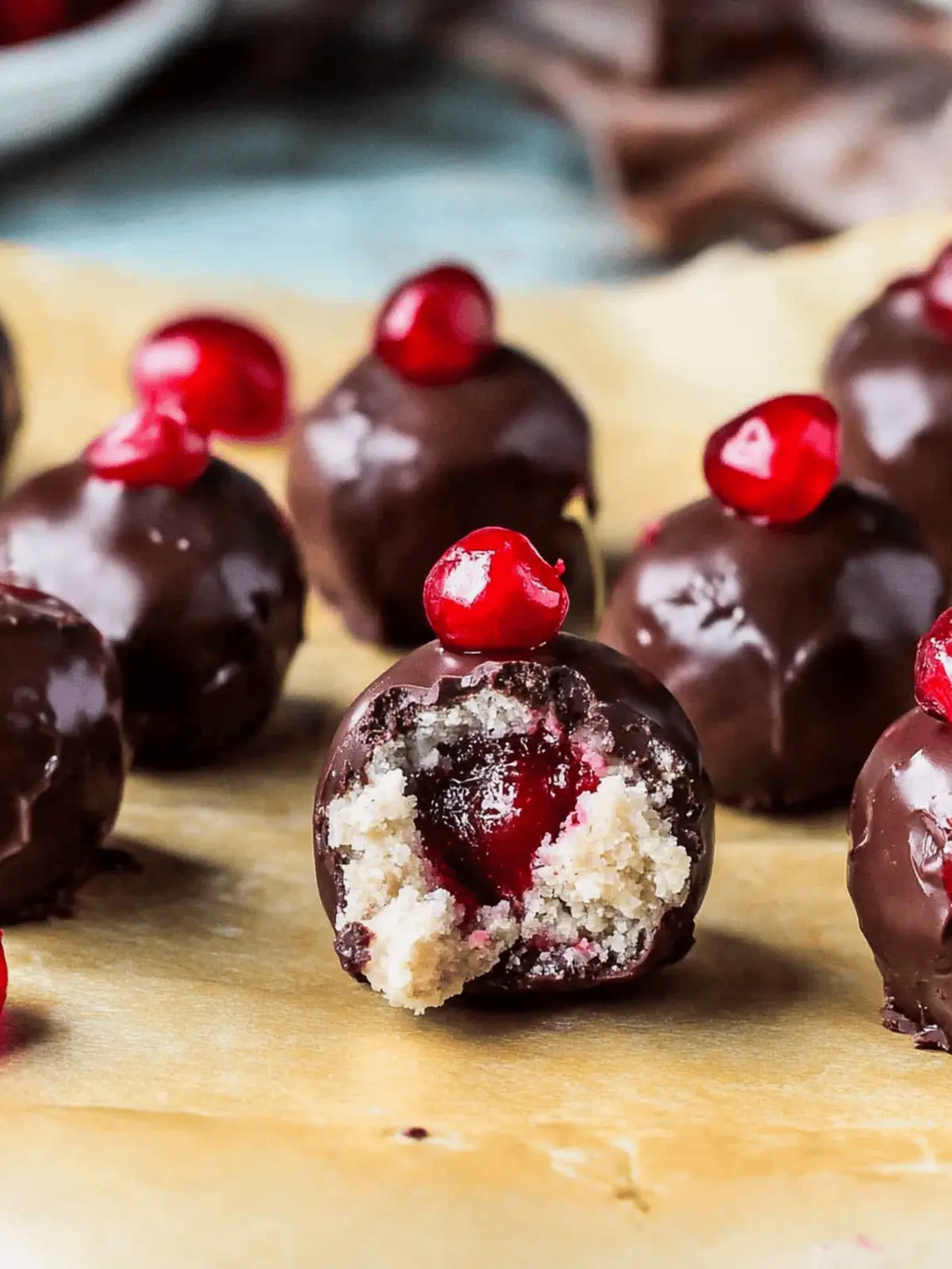 Irresistible Cherry Bourbon Balls for the Perfect Sweet Treat 4 Cherry Bourbon Balls