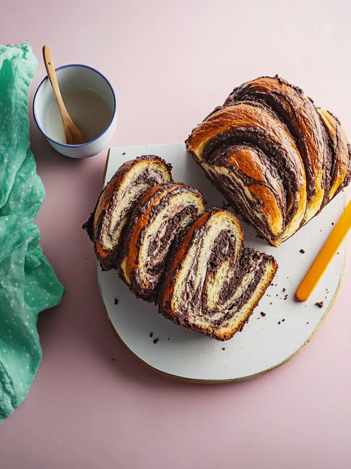 Chocolate babka