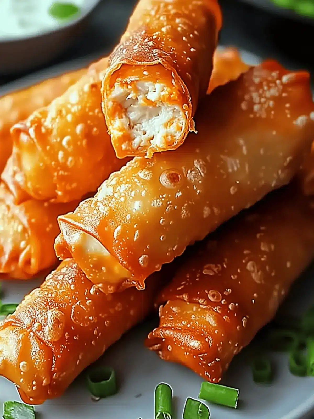 Crispy Buffalo Chicken Dip Egg Rolls for the Ultimate Snack Attack 3 Crispy Buffalo Chicken Dip Egg Rolls