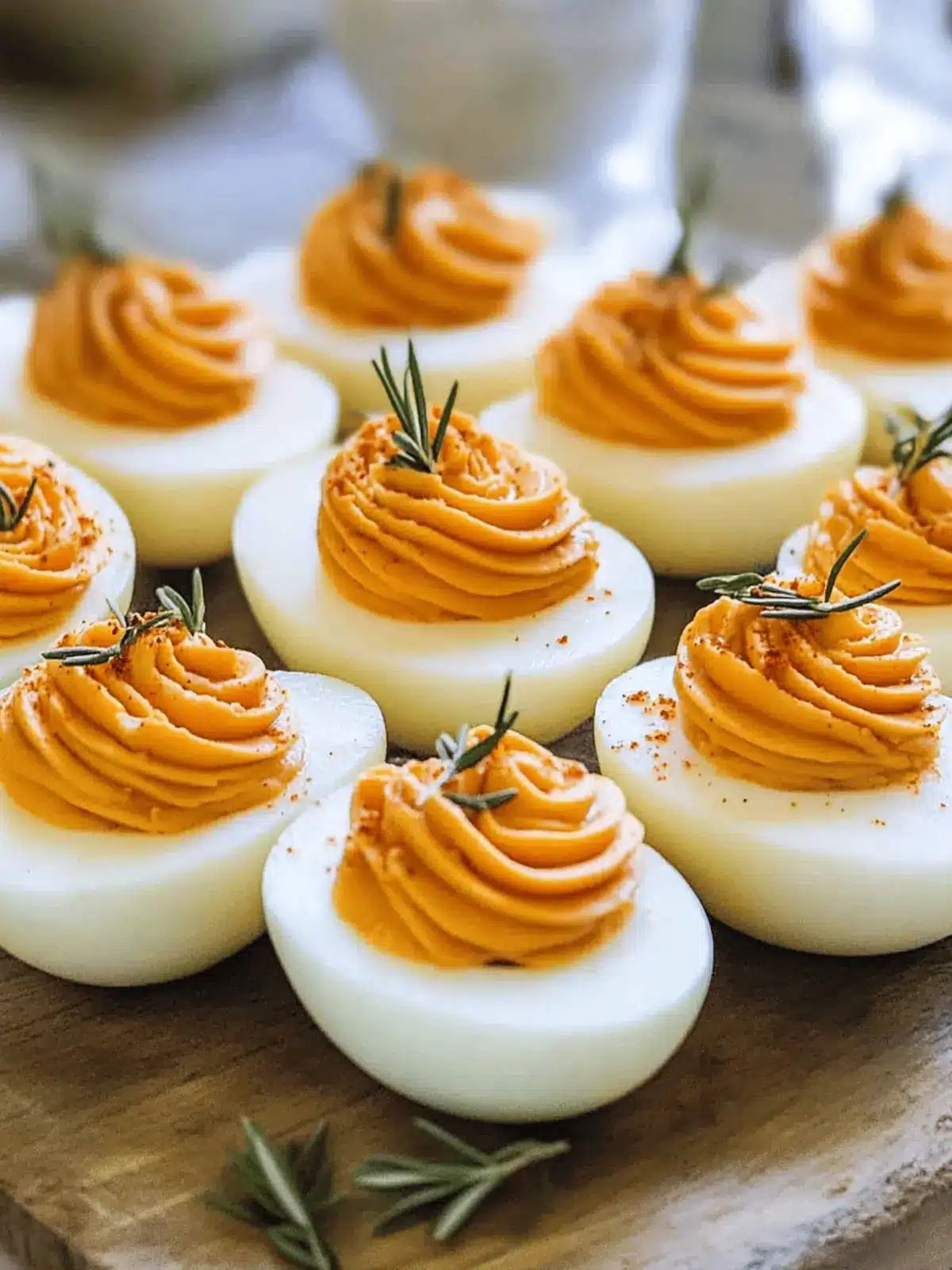 Thanksgiving Appetizer Deviled Eggs with a Savory Twist 2 Thanksgiving Appetizer Deviled Eggs