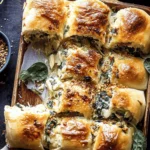 Pull Apart Garlic Butter Spinach and Artichoke Dip Rolls Delight 3 Pull Apart Garlic Butter Spinach and Artichoke Dip