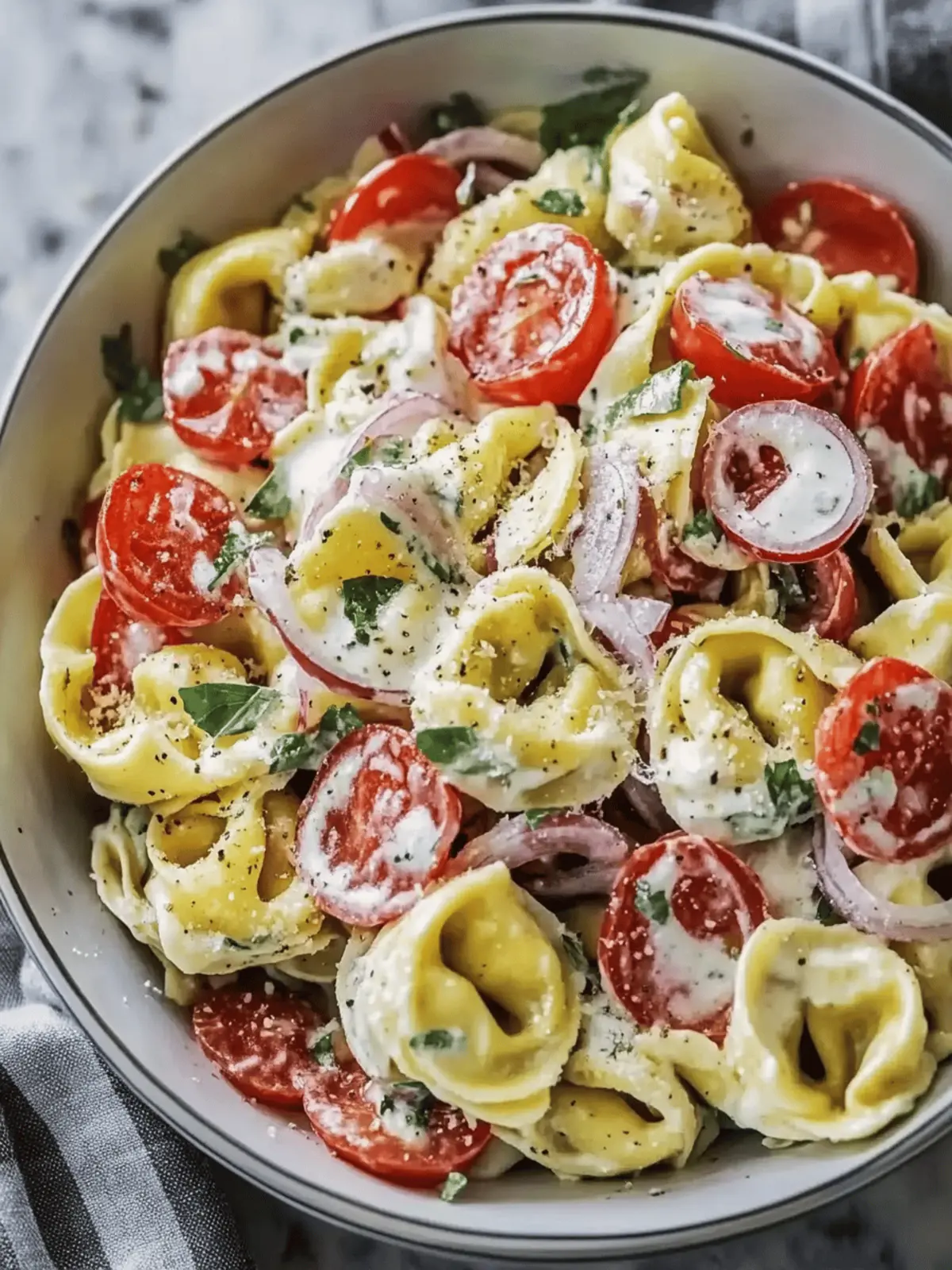 Fresh Grinder Tortellini Salad: A Zesty Summer Delight 4 Fresh Grinder Tortellini Salad