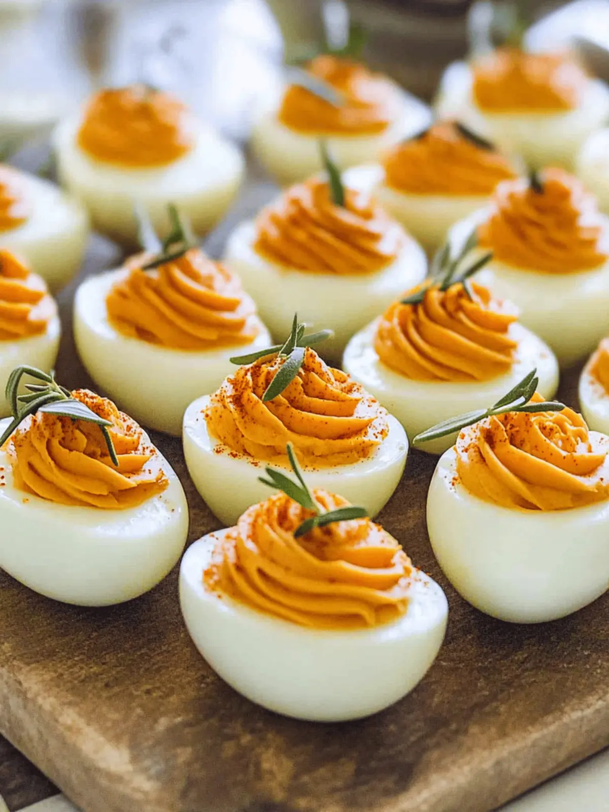 Thanksgiving Appetizer Deviled Eggs with a Savory Twist 4 Thanksgiving Appetizer Deviled Eggs