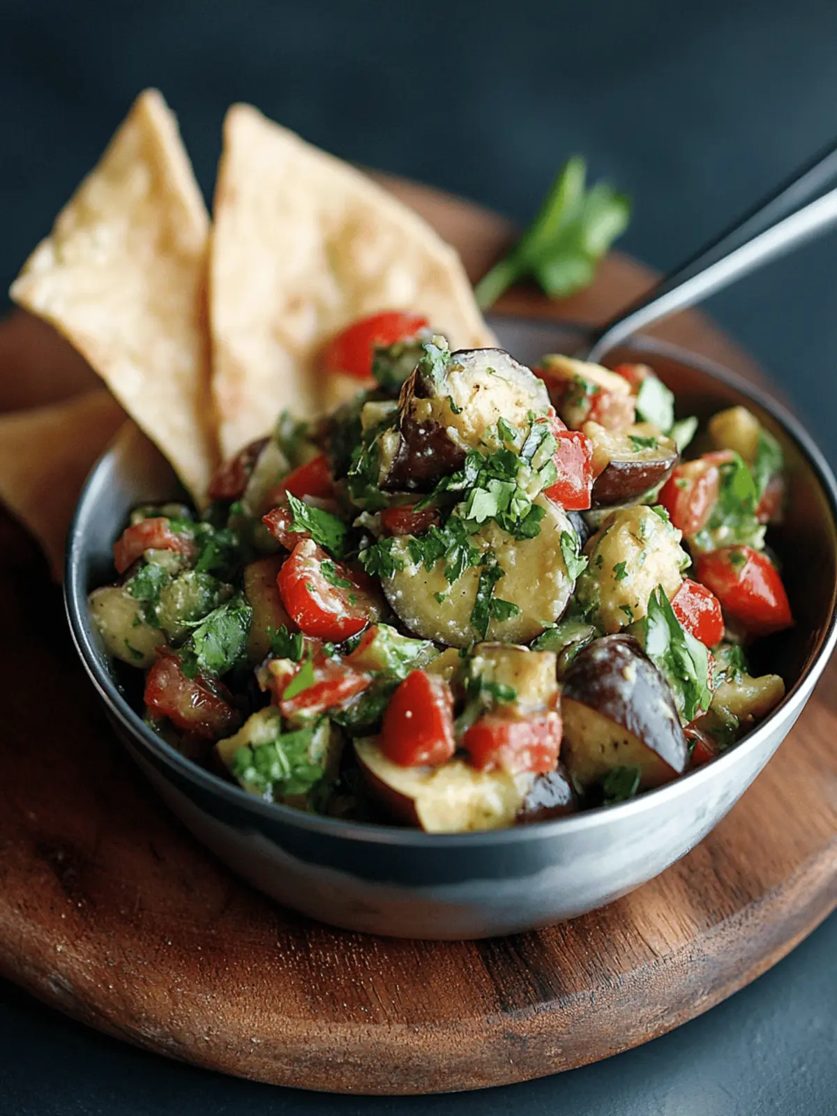 Delicious Sephardic Eggplant Salad for Effortless Entertaining 3 Sephardic Eggplant Salad