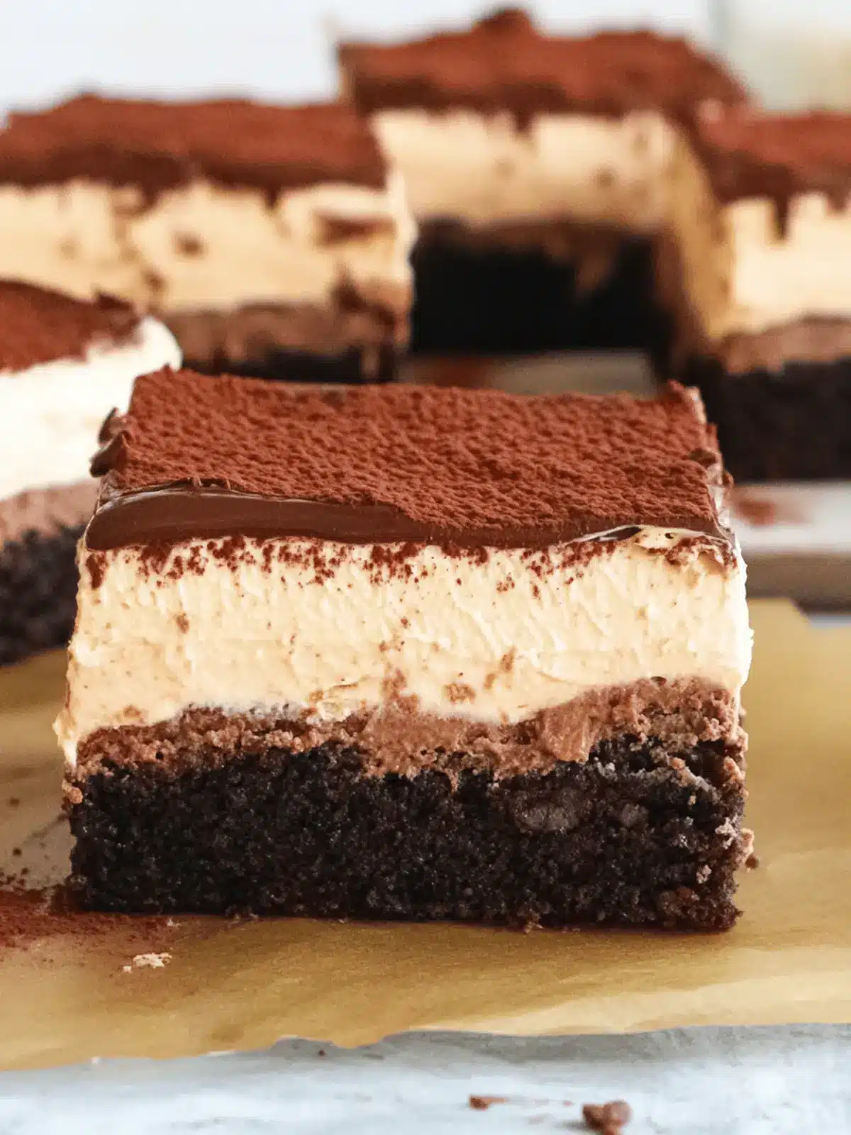 Decadent Tiramisu Brownies for Coffee Lovers' Delight 2 Tiramisu Brownies