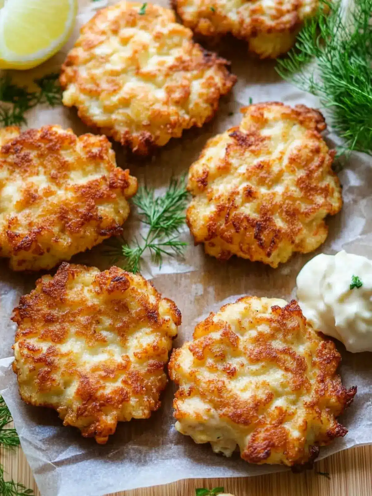 Cheesy Chicken Fritters
