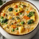 Veggie Pot Pie Soup