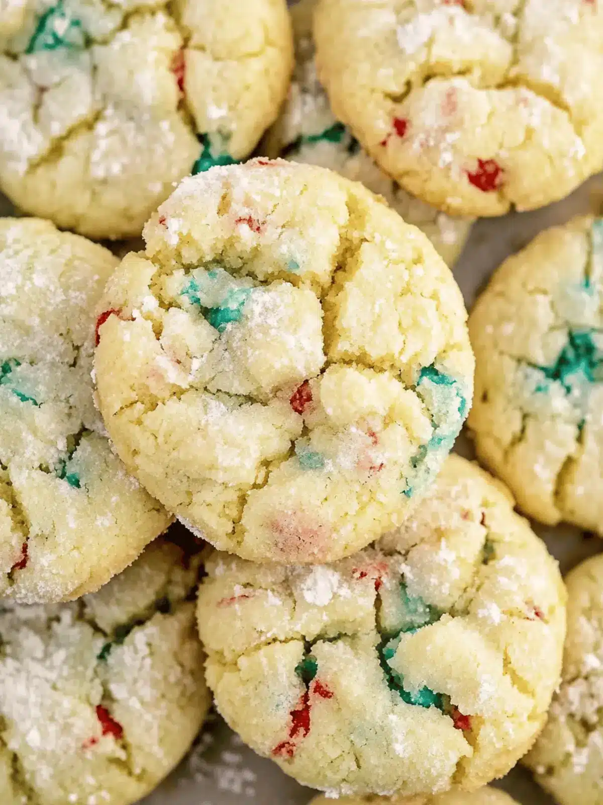 Christmas Gooey Butter Cookies
