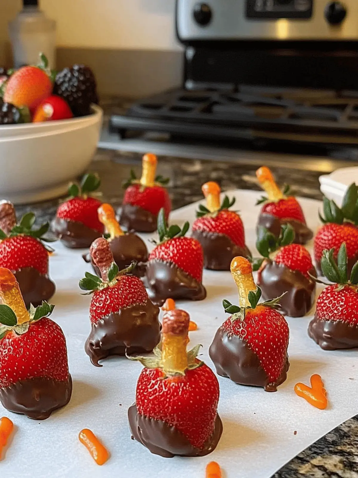 Delightful Chocolate Covered Strawberry Turkeys for Thanksgiving 3 Chocolate Covered Strawberry Turkeys