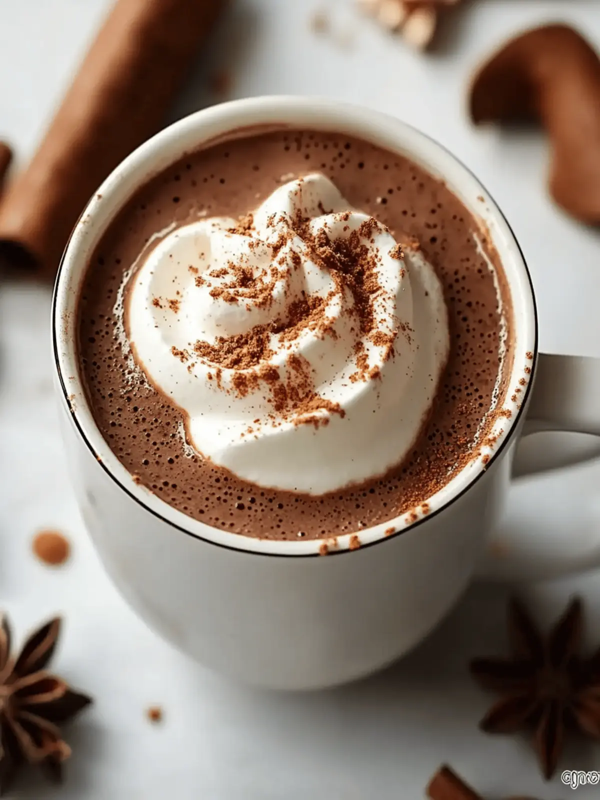 Gingerbread Hot Chocolate